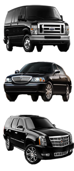 Luxury Sedan, Passenger Vans, and Escalade SUV